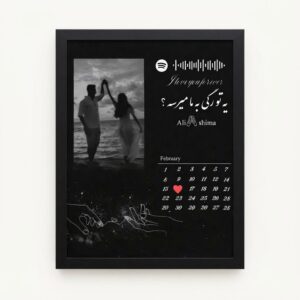 تابلو موزیکال مشکی